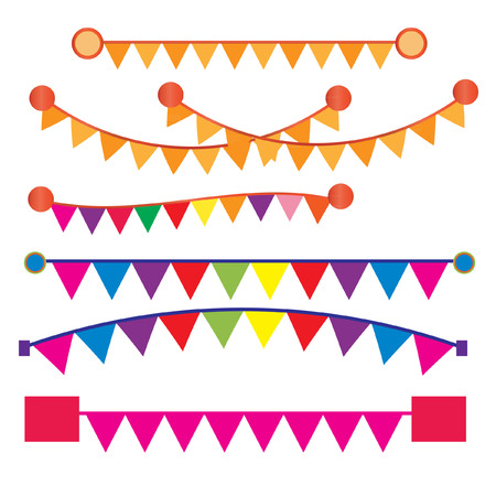 Flag color vectorのイラスト素材