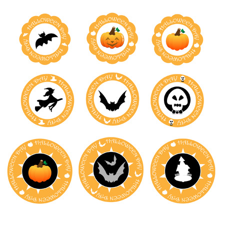 Banner halloween day vectorのイラスト素材