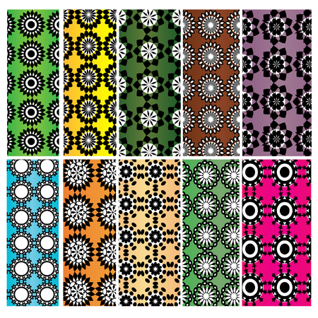Vintage floral patternのイラスト素材