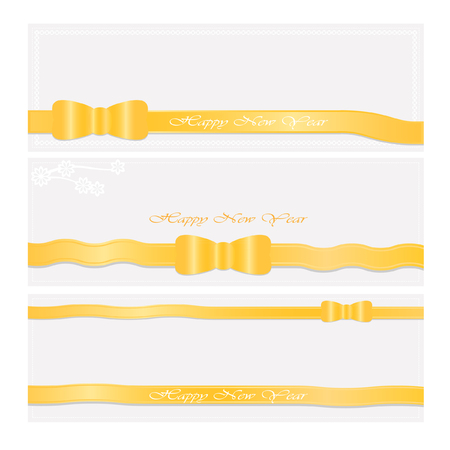 New year greeting cards vectorのイラスト素材