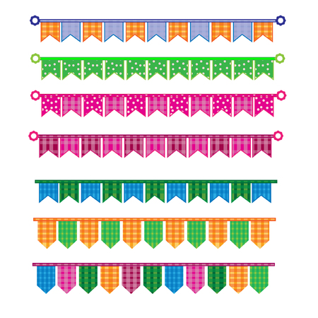 Ribbon colorful vectorのイラスト素材