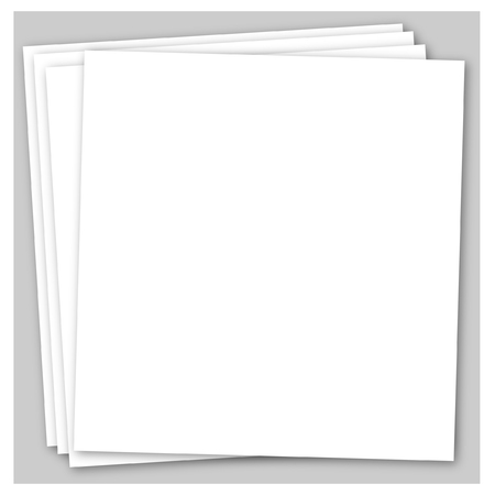 Abstract white background with paper layersのイラスト素材