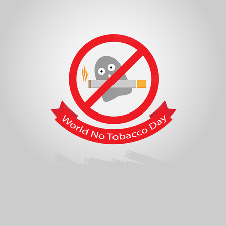 World No Tobacco Dayのイラスト素材
