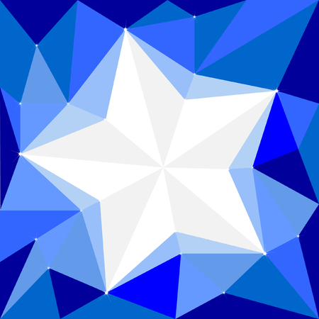 Star on Background White Cool wallpapersのイラスト素材