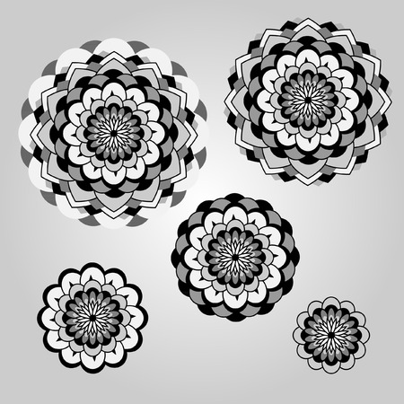 Flower vectorのイラスト素材
