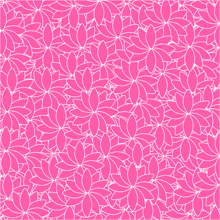 Flower background vectorのイラスト素材