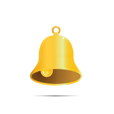Golden bell vectorのイラスト素材