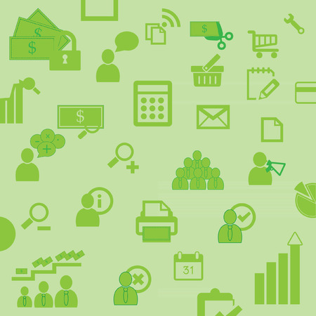 Business vector patternsのイラスト素材