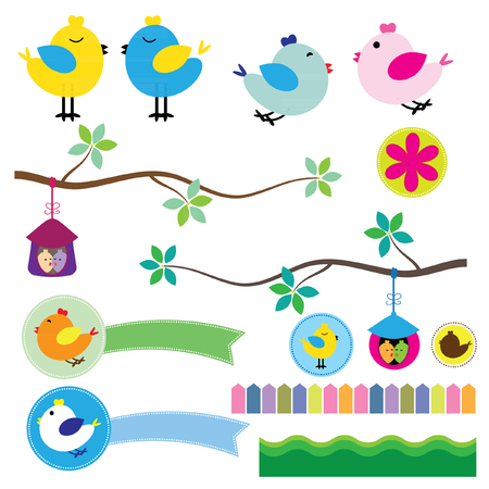 Bird vector illustration.のイラスト素材