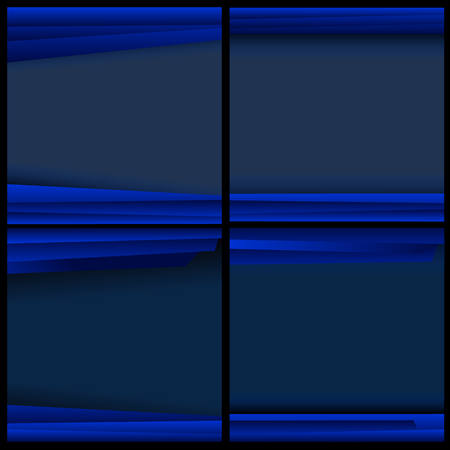 Blue background with light and shadowのイラスト素材