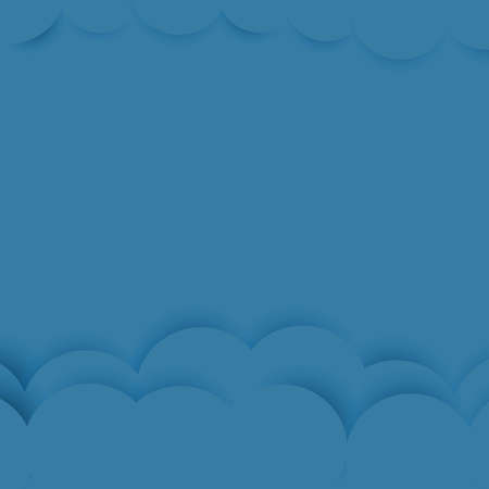 Blue background with paper and shadowのイラスト素材