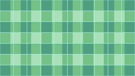 Green checkerboard pattern arranged in alternating colorsのイラスト素材