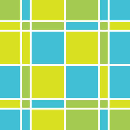 Blue and green checkered backgroundのイラスト素材