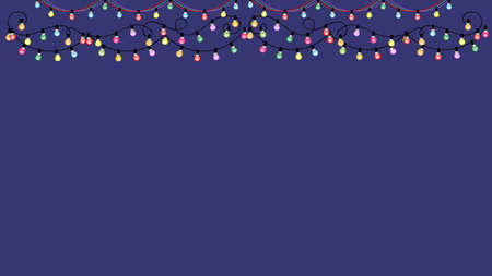 Bright multicolored sphere light bulb backgroundのイラスト素材
