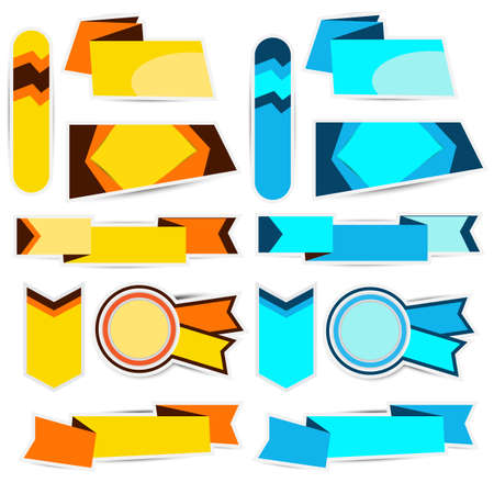 Abstract web banner design templateのイラスト素材
