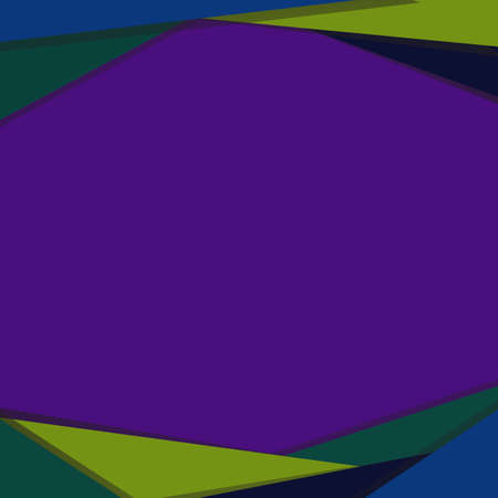 Stacked colored paper background with shadowsのイラスト素材