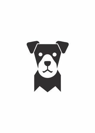 Dog Mascot logo vectorのイラスト素材