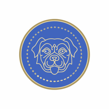 Dog Mascot vectorのイラスト素材