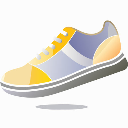 Shoe design vector on white backgroundのイラスト素材