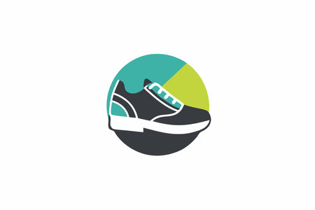 Shoes vector on white backgroundのイラスト素材