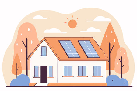 House save the world icon illustration art on white backgroundのイラスト素材