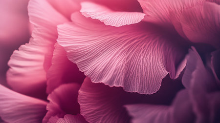 Close up of pink hibiscus flower petals. Nature backgroundの写真素材