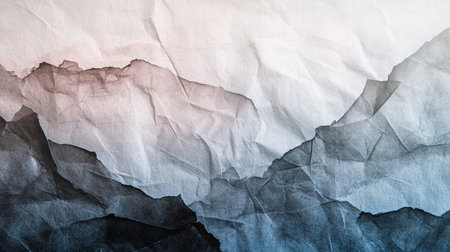 Crumpled paper texture. Abstract grunge background for design.の写真素材