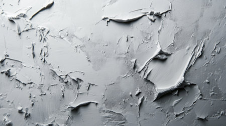 Texture of gray paint on a white wall. Abstract background for design.の写真素材