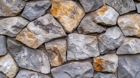 Background of stone wall texture. Natural stone wall texture for design.の写真素材