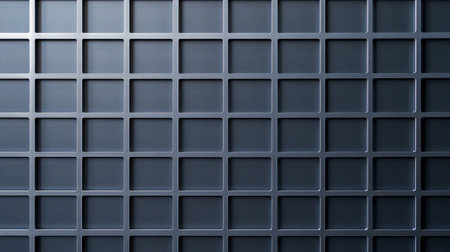 abstract metal grid background, 3d render, computer digital imageの写真素材