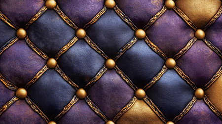 leather texture background,Luxury quilted upholstery backgroundの写真素材