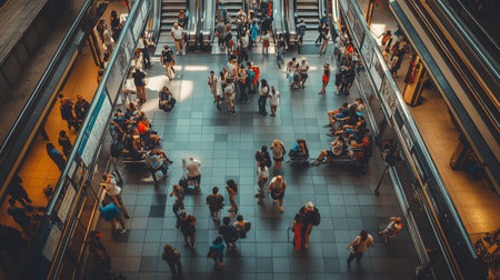 People visit Expo, universal exposition on the theme of food in Milan.の写真素材