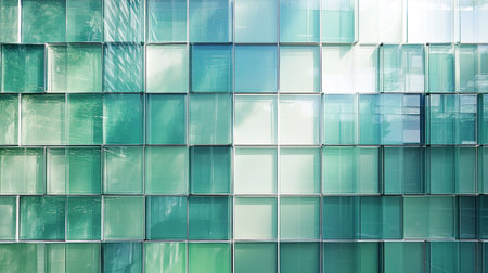 glass facade of modern office building, abstract architecture background, business conceptの写真素材