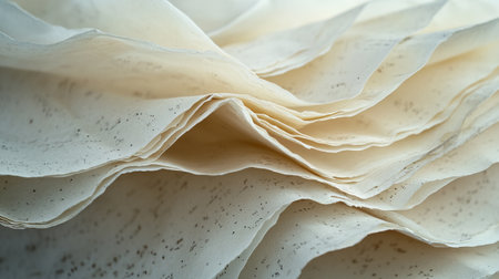 Close up of white tissue paper texture use for background or wallpaper.の写真素材