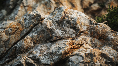 Rock texture. Close-up of a stone. Stone background.の写真素材