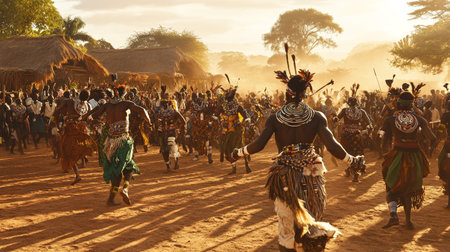 The tribe of Hamar in the Omo Valley, Ethiopia.の写真素材