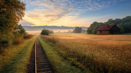 Silhouette of a family at sunset in Grand Canyon National Park, Arizona, USAの写真素材