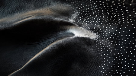 3d illustration of abstract digital fractal.の写真素材