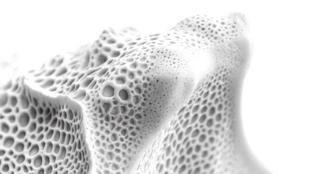3d rendering of abstract fractal shape. Creative illustration of organic shape.の写真素材