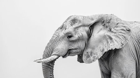 Elephant in the Chobe National Park, Botswana, Africaの写真素材