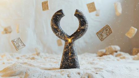 Festive background. 3d illustrationの写真素材
