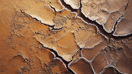 Cracked earth background. Abstract cracked earth background. 3d renderingの写真素材
