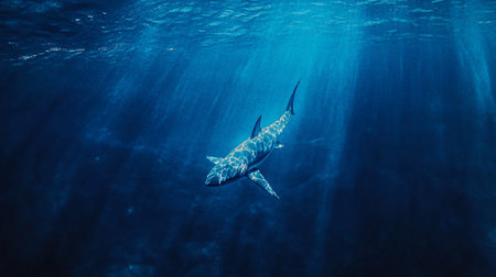 Great White Shark (Carcharodon carcharias)の素材