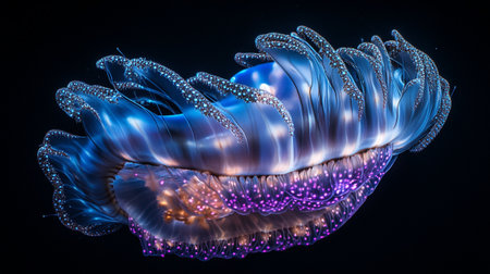 3d illustration of abstract geometric composition,digital fractal art works.の写真素材