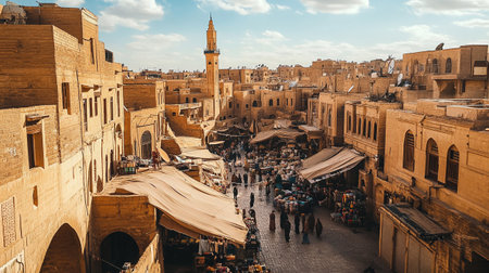 The old city of Jerusalem circa January 2017 in Jerusalem.の写真素材