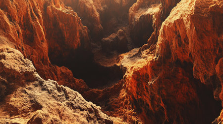 Fantasy alien planet. Abstract fractal illustration. 3D rendering.の写真素材