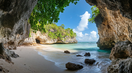 Beautiful beach in Krabi, Thailand. Krabi is a popular tourist destination in Thailand.の写真素材