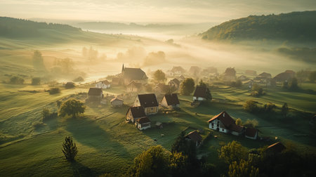 Tropical island with coral reef and turquoise sea. Aerial viewの写真素材