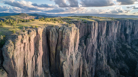 Aerial view of the Grand Canyonの写真素材