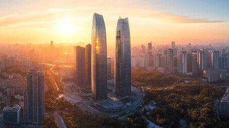 Aerial view of frozen river in winter season, Iceland, Europeの写真素材